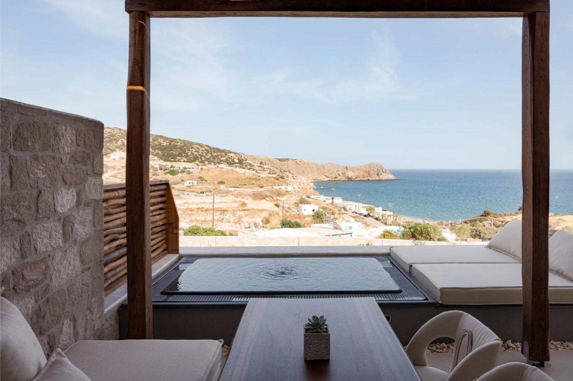 Horizon Suites Milos Paliochori Esterno foto