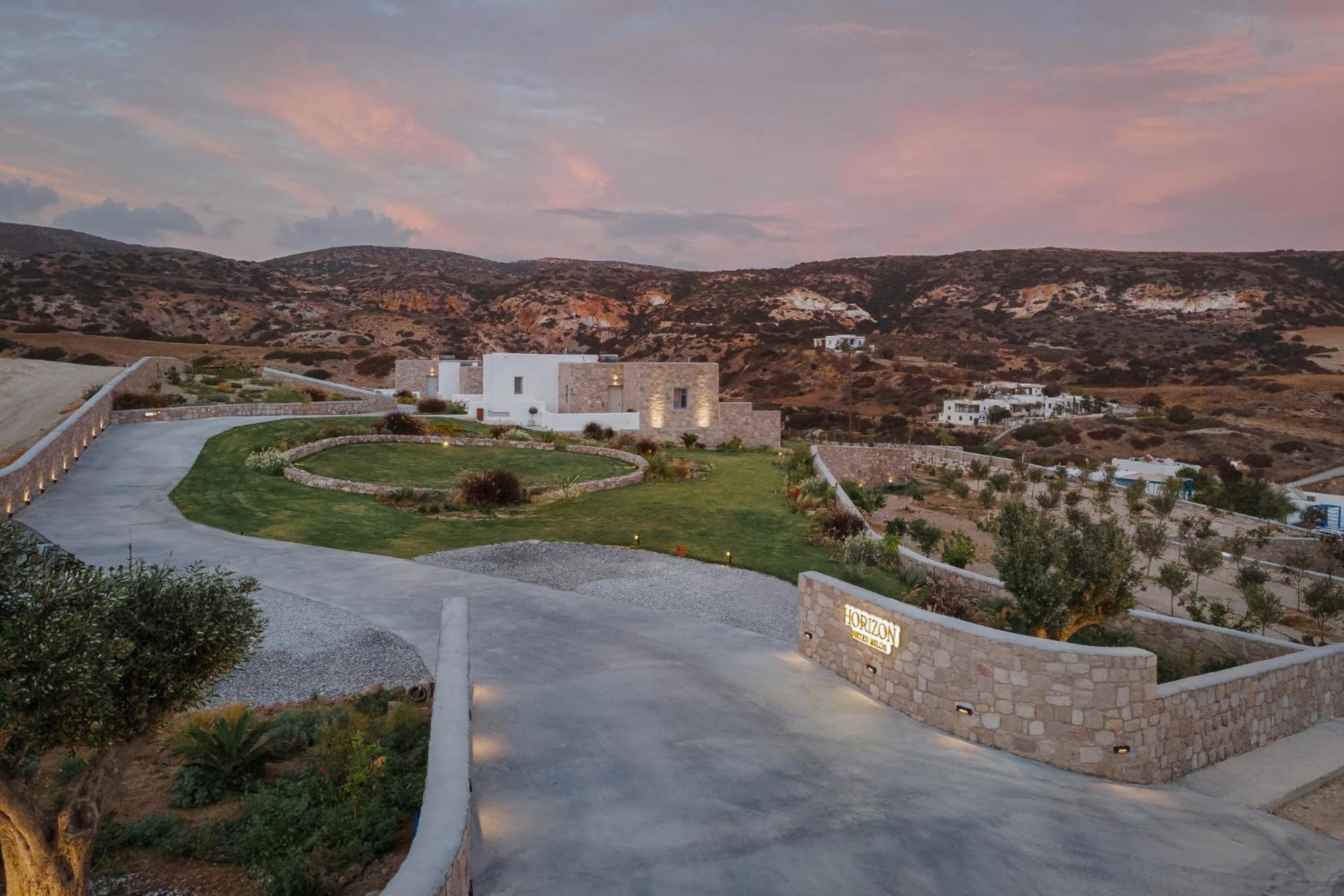 Horizon Suites Milos Paliochori Esterno foto